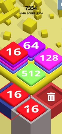 2048 Cube Stack screenshot