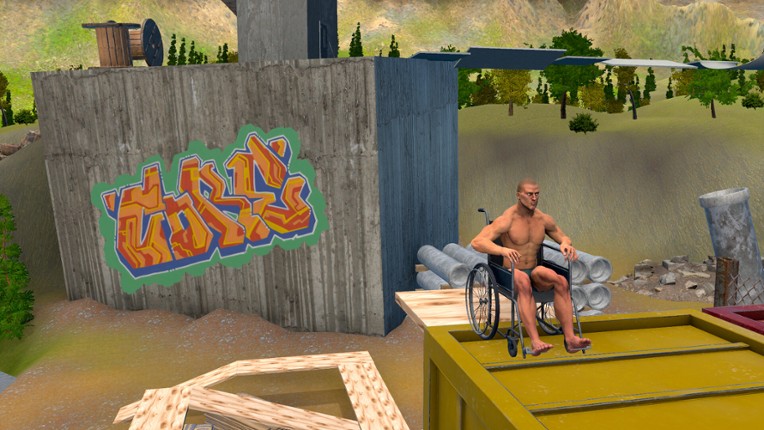 a Difficult game about Wheelchair screenshot
