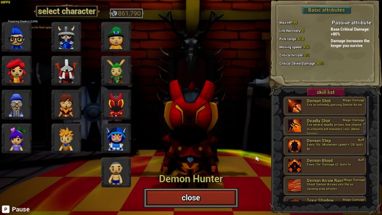 Abyss Eschaton Survivors screenshot