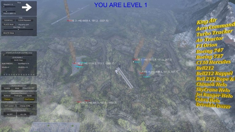 Air Attack 3.0, Aerial Firefighting Game screenshot