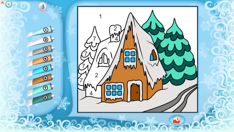 Color by Numbers - Christmas screenshot