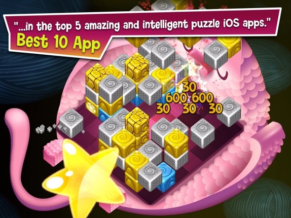 Cubis Creatures: Match 3 Games screenshot