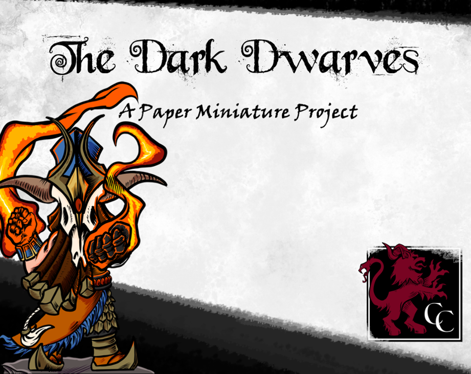 Games like Dark Dwarves: A Paper Miniature Collection