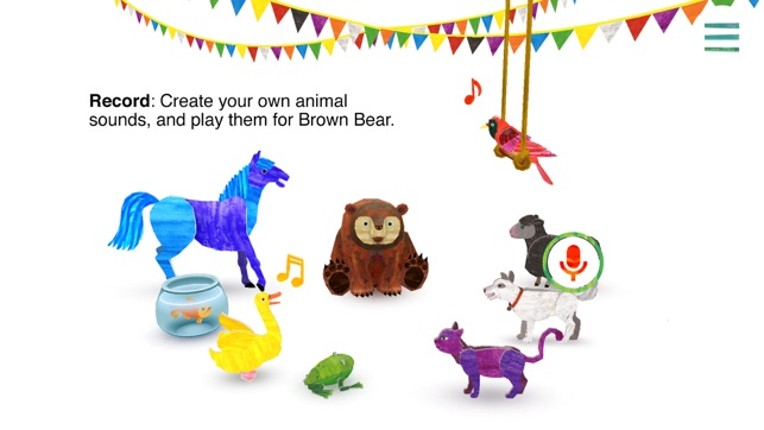 Eric Carle’s Brown Bear Animal Parade screenshot