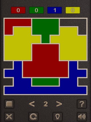 Four Color Shape Puzzle screenshot