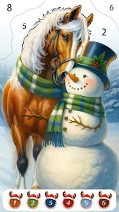 Cozy Christmas Color screenshot