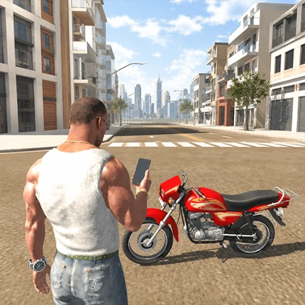 Indian Bike 3D Gangster Game Image