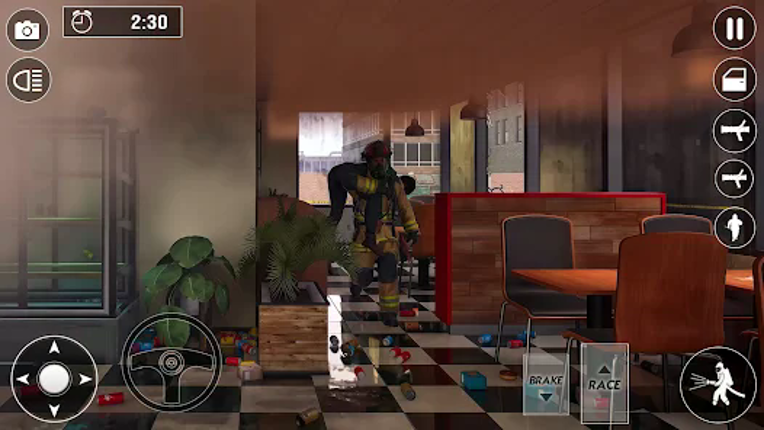 Fire Truck Rescue Firefighter screenshot