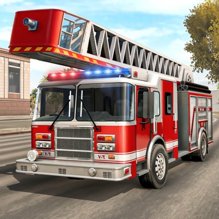 Fire Truck Rescue Firefighter Image
