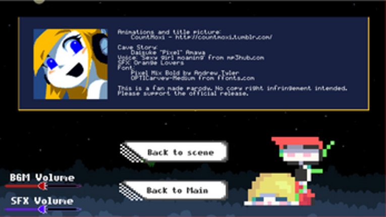 Curly's Caves (Cave Story) screenshot