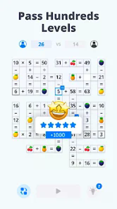 Math Clash: Puzzle Brain Quest Image