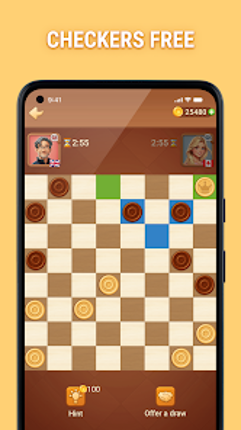 Checkers Online screenshot