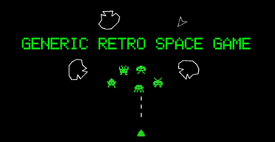 Generic Retro Space Game Image