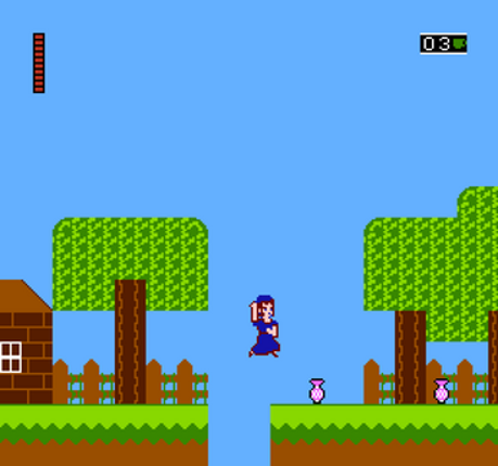 Jane Austen's 8-bit Adventure (nesdev compo) screenshot