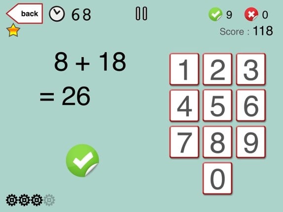 Math Seniors - brain training screenshot