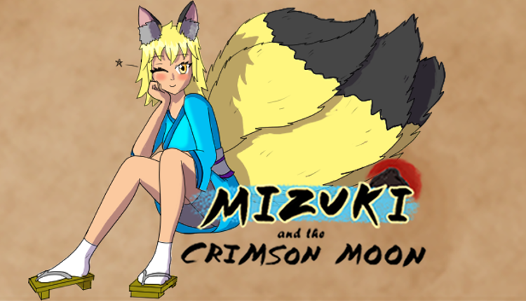 Mizuki and the Crimson Moon Game Cover