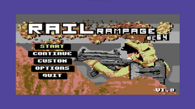 Rail Rampage C64 Image