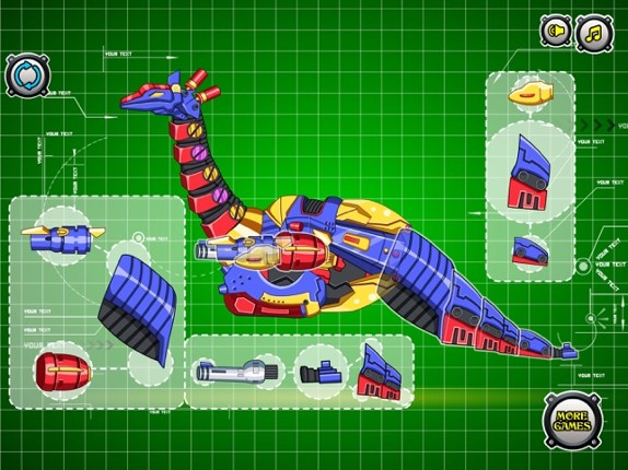 Steel Dino Toy: Mechanic Tanystropheus screenshot