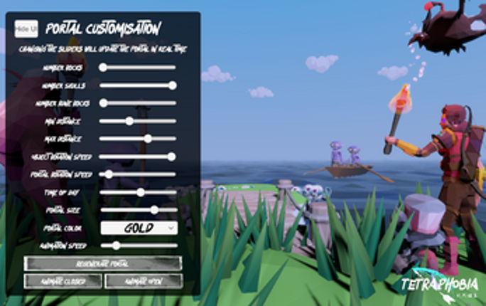 Tetraphobia Portal Generator screenshot