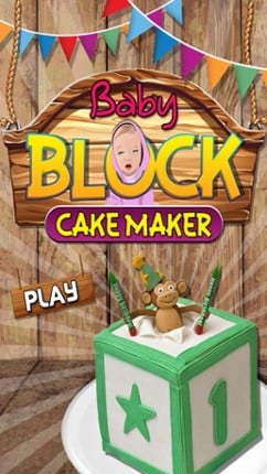 Baby Block Cake Maker - Make a cake with crazy chef bakery in this kids cooking game screenshot