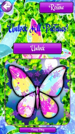 Butterfly Flutter - Coloring Pictures with Caterpillar Meadow and Dragonfly Weed Sanctuary screenshot