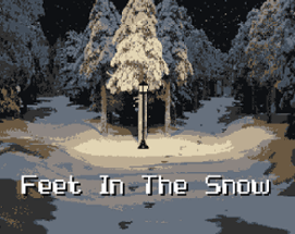 Feet In The Snow Image