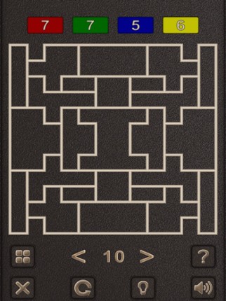 Four Color Shape Puzzle screenshot