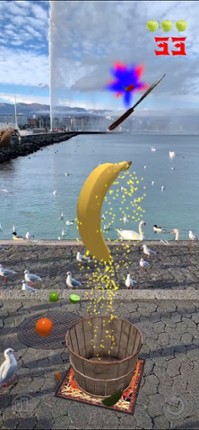 Fruit Warrior AR Image