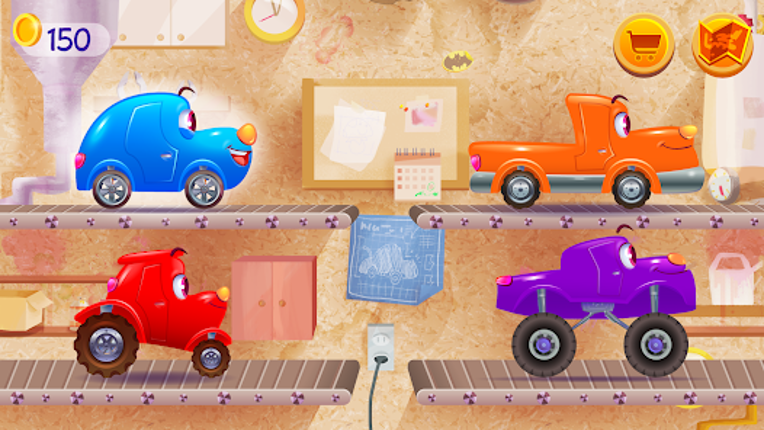 Funny Racing Cars screenshot