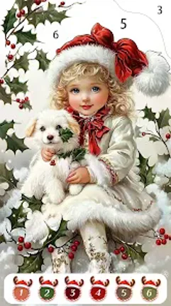 Cozy Christmas Color Image