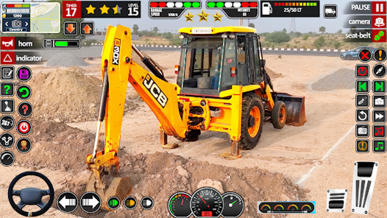 JCB Snow Excavator: JCB Game screenshot