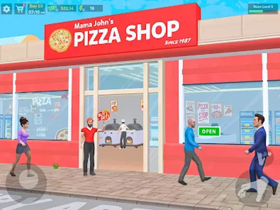 Pizza Shop Simulator 3D screenshot