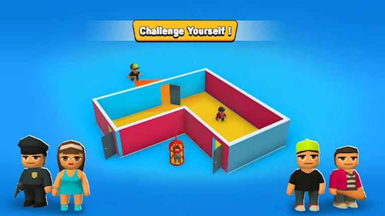 Hide N Seek run: Escape Game screenshot