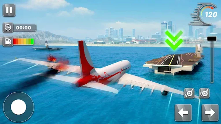Airplane Crash : Plane Flight Image