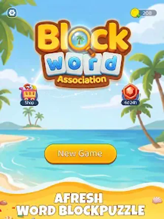 BlockWord: Word Associations Image