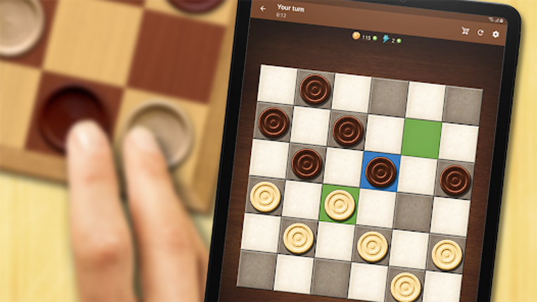 Checkers Online screenshot