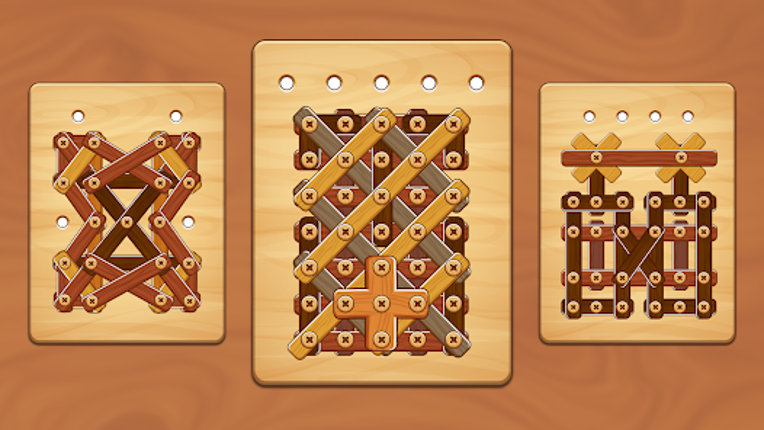 Nuts and Bolts Woody Puzzle screenshot