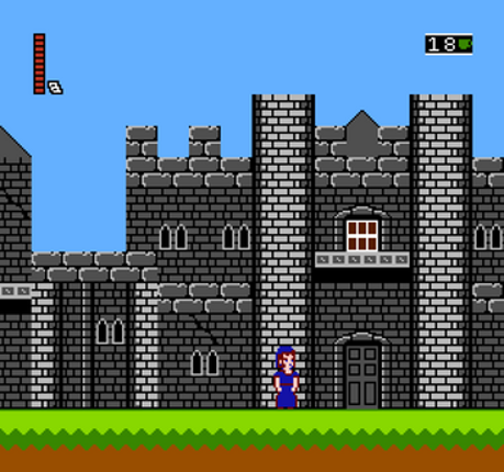 Jane Austen's 8-bit Adventure (nesdev compo) screenshot