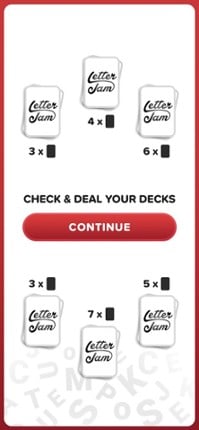 Letter Jam Gadget screenshot