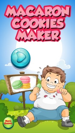 Macaron Cookies Maker - A kitchen tasty biscuit cooking &amp; baking game screenshot