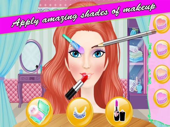 Princess Makeover - Beauty Tips and Modern Fashion Make-up Game Image