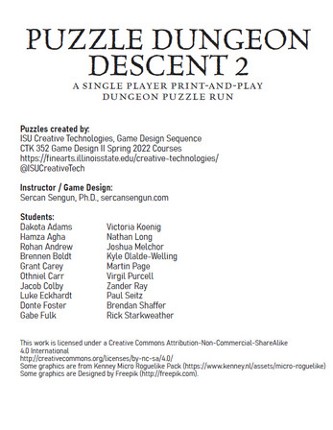 Puzzle Dungeon Descent 2 screenshot