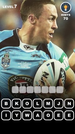 Rugby Players - a new game for NRL fans screenshot