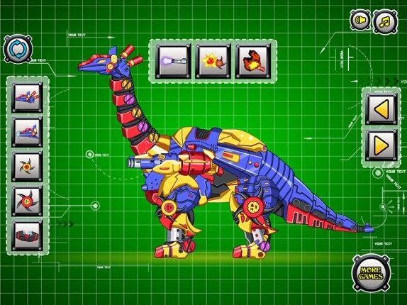 Steel Dino Toy: Mechanic Tanystropheus screenshot