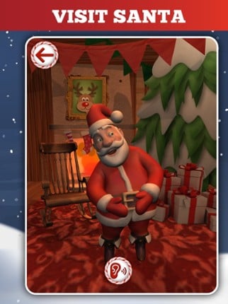 Talking with Santa Claus 3d Image