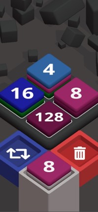 2048 Cube Stack screenshot