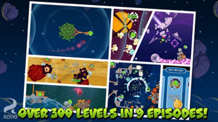 Angry Birds Space (V.2.1.0) screenshot