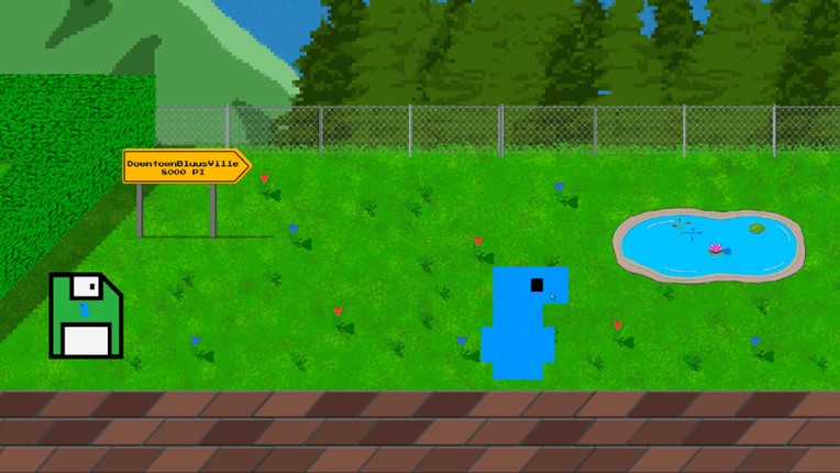 Blu-Dude In The Quest of Reality In Time screenshot