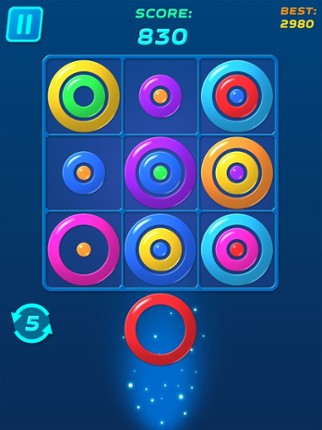Color Rings: Match Puzzle Image