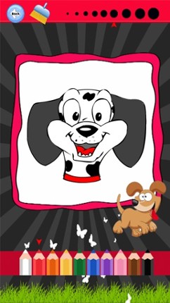 Cute Pet Paint and Coloring Book Learning Skill - Fun Games Free For Kids screenshot
